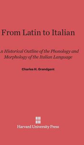 From Latin to Italian