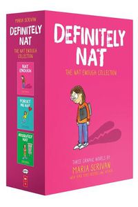 Cover image for Definitely Nat: A Graphic Novel Box Set (Nat Enough #1-3)