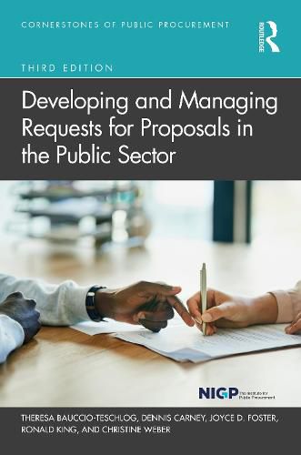 Cover image for Developing and Managing Requests for Proposals in the Public Sector