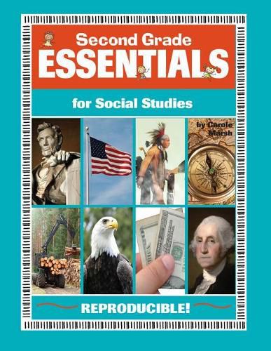 Cover image for Second Grade Essentials for Social Studies: Everything You Need - In One Great Resource!