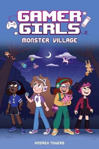 Cover image for Gamer Girls: Monster Village