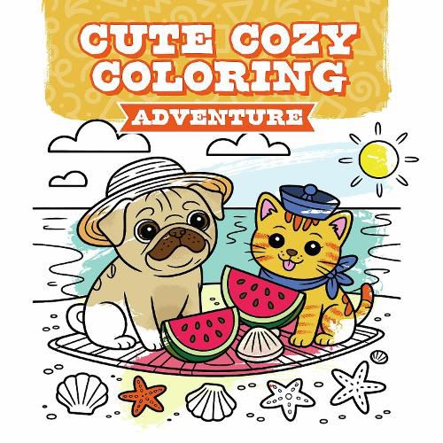 Cover image for Cute Cozy Coloring: Adventure