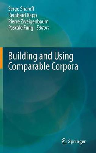 Cover image for Building and Using Comparable Corpora