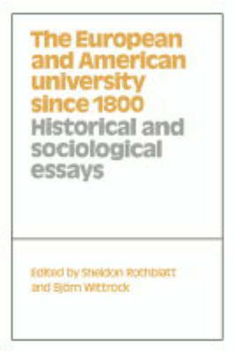 Cover image for The European and American University since 1800