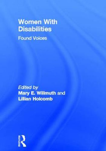 Cover image for Women With Disabilities: Found Voices