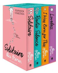 Cover image for Alice Oseman Four-Book Collection Box Set (Solitaire, Radio Silence, I Was Born For This, Loveless)