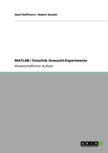 MATLAB / Simulink Unwucht-Experimente