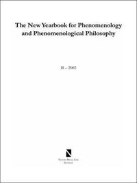 Cover image for The New Yearbook for Phenomenology and Phenomenological: Volume 3