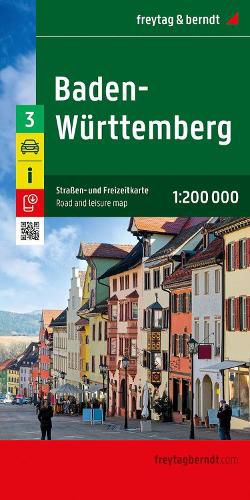 Cover image for Baden-Wuttemberg Road and Leisure Map