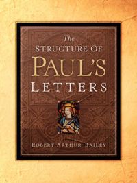 Cover image for The Structure of Paul's Letters