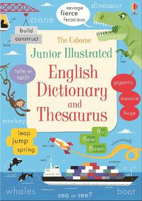 Cover image for Junior Illustrated English Dictionary and Thesaurus