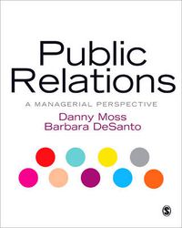 Cover image for Public Relations: A Managerial Perspective
