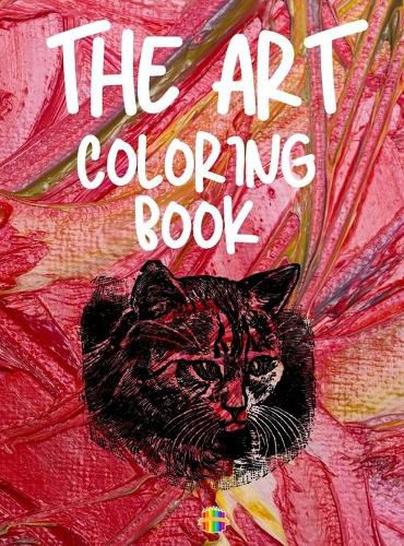 Cover image for The Art Coloring Book: Unique & Beautiful art Coloring Pages Good quality Coloring Book