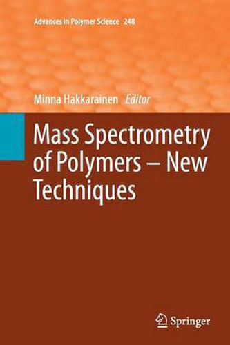 Cover image for Mass Spectrometry of Polymers - New Techniques