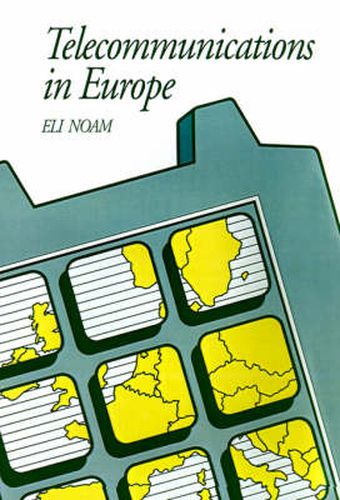 Cover image for Telecommunications in Europe