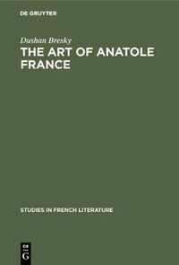 Cover image for The art of Anatole France