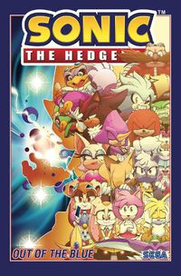 Cover image for Sonic The Hedgehog, Volume 8: Out of the Blue