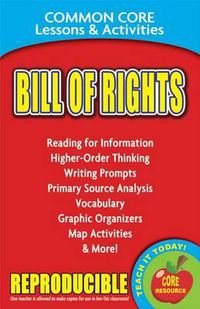 Cover image for Bill of Rights Common Core Lessons & Activities