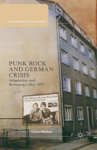 Cover image for Punk Rock and German Crisis: Adaptation and Resistance after 1977