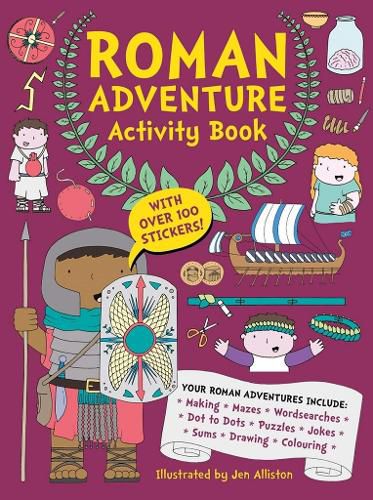 Cover image for Roman Adventure Activity Book