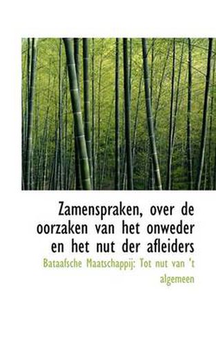 Cover image for Zamenspraken, Over de Oorzaken Van Het Onweder En Het Nut Der Afleiders