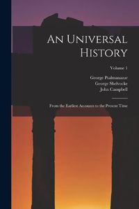 Cover image for An Universal History