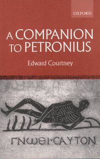 Cover image for A Companion to Petronius