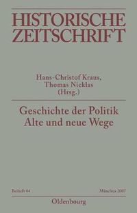 Cover image for Geschichte der Politik