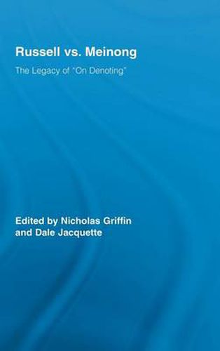 Cover image for Russell vs. Meinong: The Legacy of  On Denoting