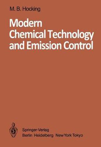 Cover image for Modern Chemical Technology and Emission Control