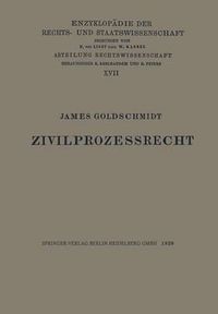 Cover image for Zivilprozessrecht