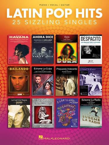 Cover image for Latin Pop Hits: 25 Sizzling Singles