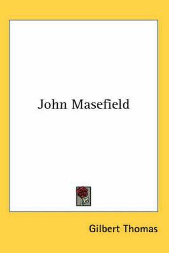 Cover image for John Masefield