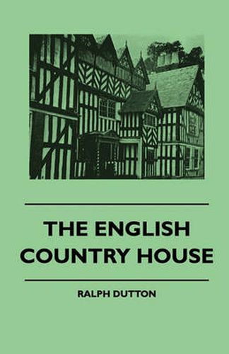 Cover image for The English Country House