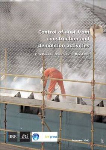 Cover image for Control of Dust From Construction and Demolition Activities: (BR 456)