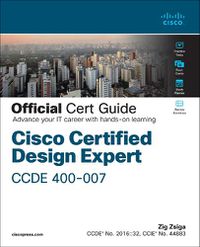 Cover image for Cisco Certified Design Expert (CCDE 400-007) Official Cert Guide