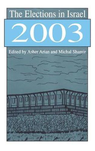 Cover image for The Elections in Israel, 2003