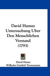 Cover image for David Humes Untersuchung Uber Den Menschlichen Verstand (1793)