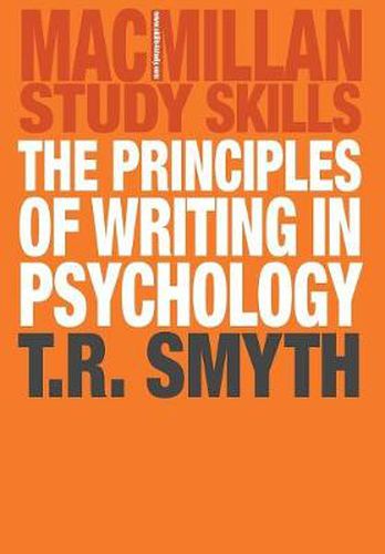 The Principles of Writing in Psychology