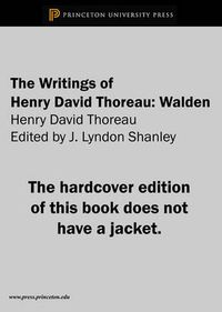 Cover image for The Writings of Henry David Thoreau: Walden