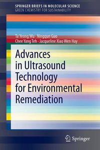 Cover image for Advances in Ultrasound Technology for Environmental Remediation