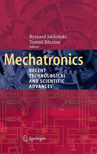 Cover image for Mechatronics: Recent Technological and Scientific Advances