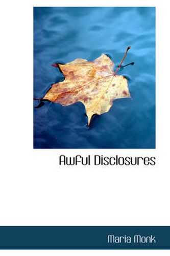 Cover image for Awful Disclosures