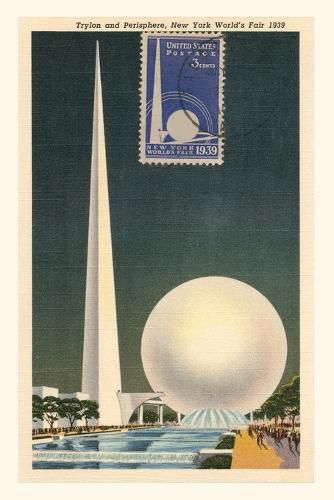 Cover image for Vintage Journal Trylon and Perisphere, New York World's Fair