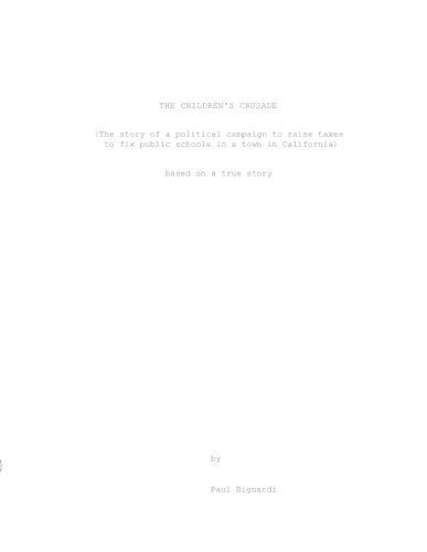 Cover image for The Children's Crusade
