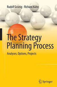 Cover image for The Strategy Planning Process: Analyses, Options, Projects