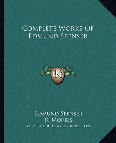 Complete Works of Edmund Spenser