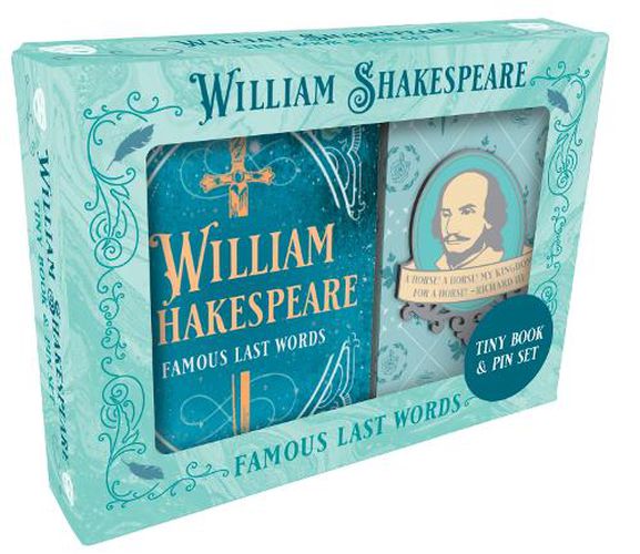 Cover image for William Shakespeare Tiny Book and Pin Set