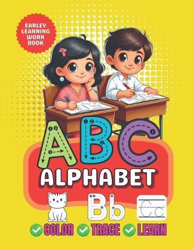 Cover image for ABC Alphabet Color, Trace and Learn