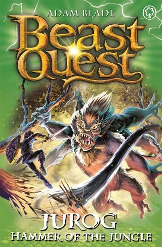 Cover image for Beast Quest: Jurog, Hammer of the Jungle: Series 22 Book 3